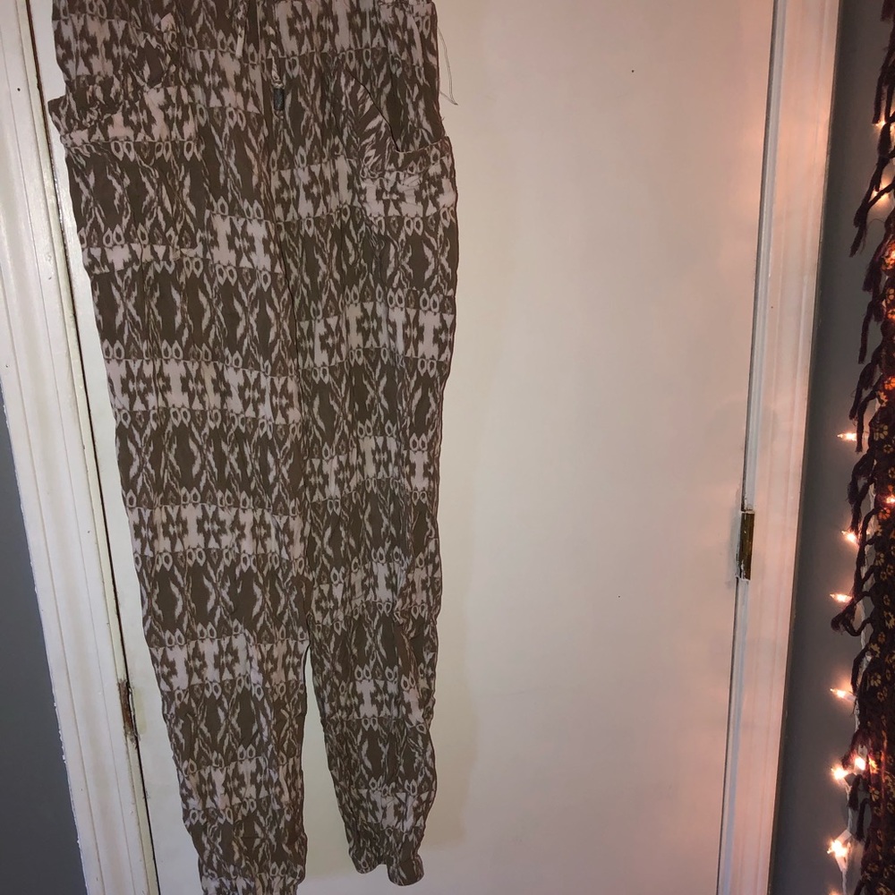 Patterned Balloon/Jogger Pants